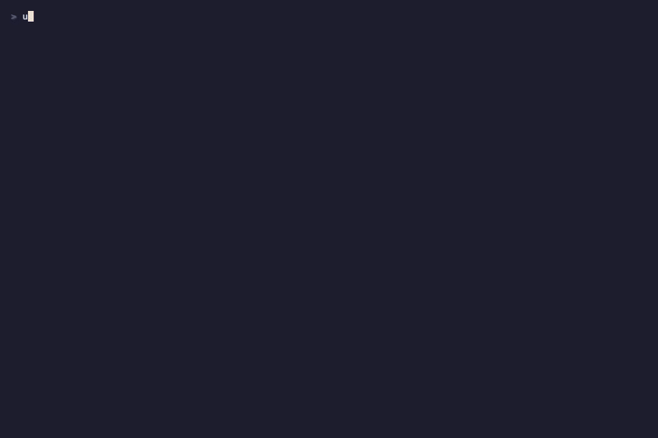 CLI submission demo